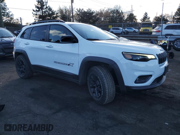 2022 Jeep Cherokee X with VIN 1C4PJMCX9ND522492, listed as a Copart auction lot 79313174 with 45,929 mi miles and Salvage Title. Bid and sale history available at carsss.com. Image 4.
