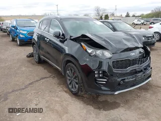 2018 Kia Sportage EX with VIN KNDPN3AC7J7451509, listed as a IAAI auction lot 41925277 with 64,933 mi miles and . Bid and sale history available at carsss.com. Image 1.