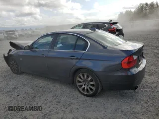 2006 BMW 3 Series 330i with VIN WBAVB33516PS10032, listed as a Copart auction lot 61650944 with 106,804 mi miles and Salvage Title. Bid and sale history available at carsss.com. Image 2.