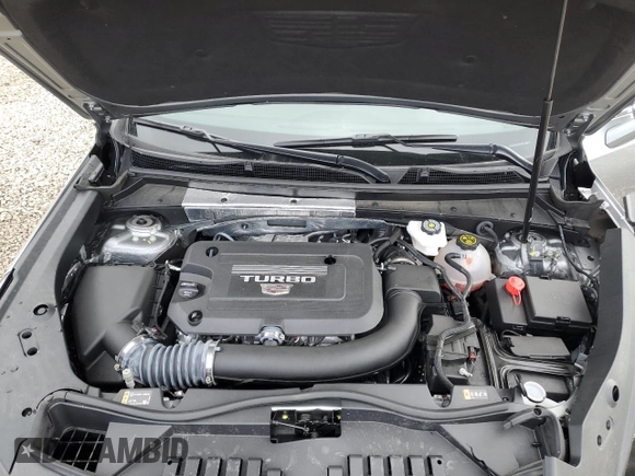 2024 Cadillac XT4 AWD Premium Luxury with VIN 1GYFZDR40RF123637, listed as a Copart auction lot 46852195 with 5,001 mi miles and Salvage title. Bid and sale history available at DreamBid. Image 14.