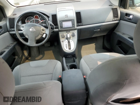2012 Nissan Sentra SR with VIN 3N1AB6AP2CL622560, listed as a Copart auction lot 58856725 with 132,970 mi miles and Salvage title. Bid and sale history available at DreamBid. Image 8.