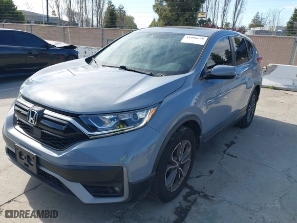 2020 Honda CR-V EX-L with VIN 2HKRW1H87LH417774, listed as a IAAI auction lot 41900670 with 41,248 mi miles. Bid and sale history available at carsss.com. Image 6.