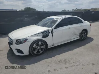 2018 Mercedes-Benz E-Class E 300 with VIN WDDZF4JB4JA376781, listed as a Copart auction lot 49887935 with 100,646 mi miles and Salvage Title. Bid and sale history available at carsss.com. Image 1.