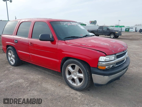 2001 Chevrolet Tahoe LT with VIN 1GNEK13T81J171819, listed as a IAAI auction lot 41578576 with 257,360 mi miles. Bid and sale history available at carsss.com. Image 1.