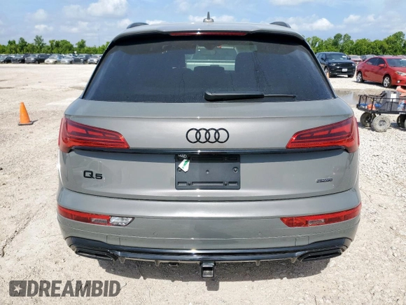 2025 Audi Q5 S line Premium Plus с VIN WA1E2AFY7S2038376, выставлен на аукционе Copart как лот 63291295 с пробегом Не указан миль и Списание • Salvage title. История ставок и продаж доступна на DreamBid. Изображение 6.
