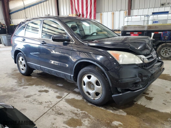 2010 Honda CR-V LX with VIN 5J6RE4H33AL074862, listed as a Copart auction lot 52436315 with 171,535 mi miles and Salvage Title. Bid and sale history available at carsss.com. Image 4.