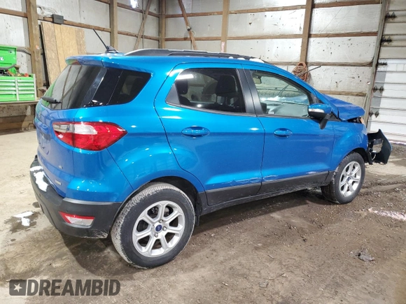 2018 Ford EcoSport SE z VIN MAJ3P1TE5JC206152, wystawiony jako Copart lot #84509564 z przebiegiem 16 825 mil mil oraz Szkoda całkowita • Salvage title. Historia ofert i sprzedaży dostępna na DreamBid. Obrazek 3.
