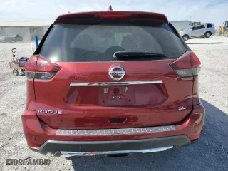 2019 Nissan Rogue SL with VIN 5N1AT2MT1KC757112, listed as a Copart auction lot 49328715 with 50,774 mi miles and Salvage Title. Bid and sale history available at carsss.com. Image 6.