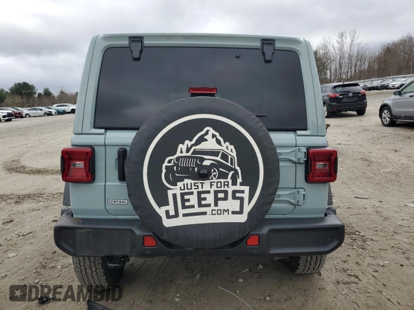 2024 Jeep Wrangler Sport S with VIN 1C4PJXDG6RW229336, listed as a Copart auction lot 51260335 with 5,198 mi miles and Salvage Title. Bid and sale history available at DreamBid. Image 6.