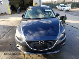 2015 Mazda 3 i SV with VIN JM1BM1T71F1242830, listed as a Copart auction lot 79832884 with Not Provided miles and Salvage Title. Bid and sale history available at DreamBid. Image 5.