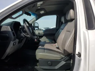 2018 Ford Super Duty F-250 SRW XL with VIN 1FDBF2B60JEC06830, listed as a Copart auction lot 84163034 with 123,540 mi miles and Salvage Title. Bid and sale history available at carsss.com. Image 7.