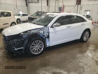 2012 Chrysler 200 Limited with VIN 1C3CCBCG5CN264108, listed as a Copart auction lot 55779105 with 131,300 mi miles and Clean Title. Bid and sale history available at DreamBid. Image 1.