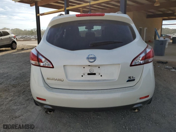 2012 Nissan Murano S with VIN JN8AZ1MW7CW207439, listed as a Copart auction lot 72983923 with 208,782 mi miles and Salvage Title. Bid and sale history available at carsss.com. Image 6.