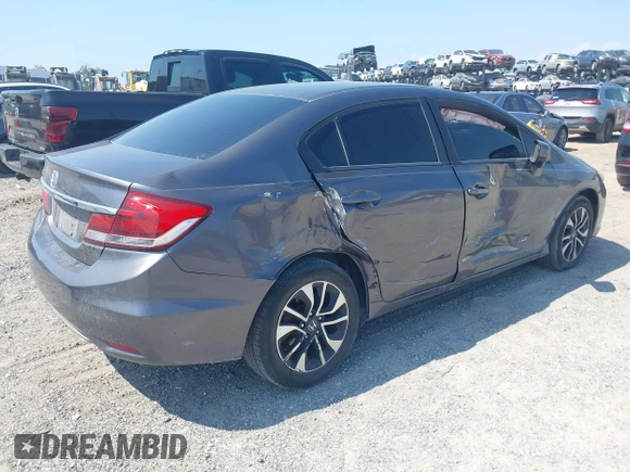 2015 Honda Civic EX z VIN 19XFB2F81FE053822, wystawiony jako IAAI lot #42181913 z przebiegiem 107 220 mil mil oraz . Historia ofert i sprzedaży dostępna na DreamBid. Obrazek 4.