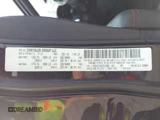 2014 Dodge Durango R/T with VIN 1C4SDHCT4EC513789, listed as a IAAI auction lot 42389059 with 151,506 mi miles and . Bid and sale history available at DreamBid. Image 9.