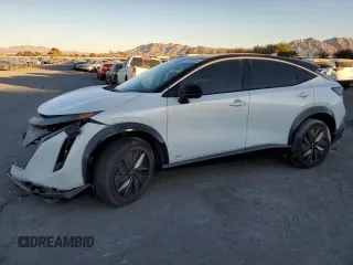 2023 Nissan ARIYA Premiere z VIN JN1BF0BA5PM406780, wystawiony jako Copart lot #84206684 z przebiegiem 10 210 mil mil oraz Szkoda całkowita • Salvage title. Historia ofert i sprzedaży dostępna na DreamBid. Obrazek 1.