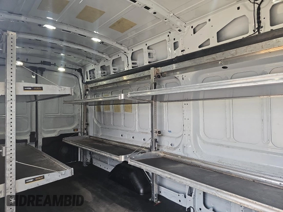2022 Ford Transit Cargo with VIN 1FTBW3X80NKA12133, listed as a Copart auction lot 80324314 with 176,221 mi miles and Clean Title. Bid and sale history available at carsss.com. Image 6.