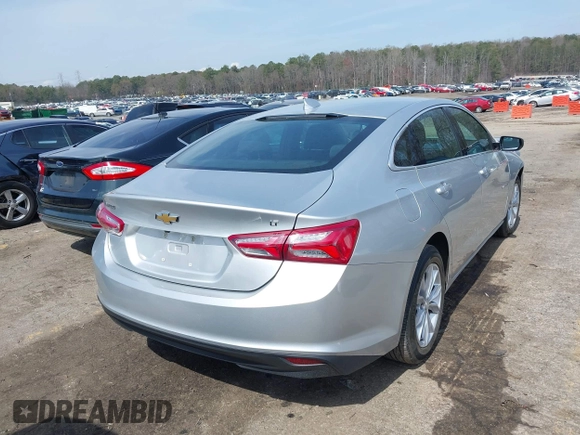 2022 Chevrolet Malibu LT with VIN 1G1ZD5STXNF122152, listed as a IAAI auction lot 41807908 with 70,251 mi miles and . Bid and sale history available at DreamBid. Image 4.