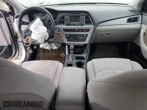2016 Hyundai Sonata SE with VIN KMHE24L19GA011767, listed as a Copart auction lot 40959384 with Not Provided miles and . Bid and sale history available at DreamBid. Image 8.