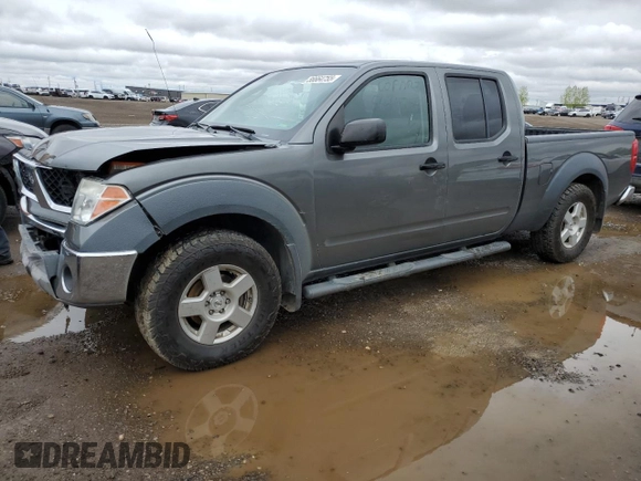 2008 Nissan Frontier LE with VIN 1N6AD09W58C411210, listed as a Copart auction lot 56664755 with 286,386 mi miles and Salvage title. Bid and sale history available at DreamBid. Image 1.