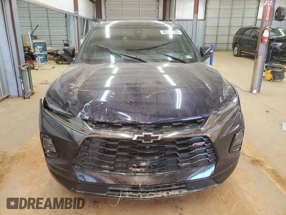 2020 Chevrolet Blazer RS with VIN 3GNKBKRS2LS567270, listed as a Copart auction lot 46667955 with Not provided miles and Salvage title. Bid and sale history available at DreamBid. Image 5.