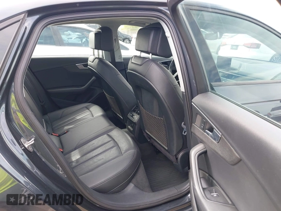 2017 Audi A4 Premium with VIN WAUGNAF44HN022241, listed as a IAAI auction lot 41912175 with 71,777 mi miles. Bid and sale history available at carsss.com. Image 8.