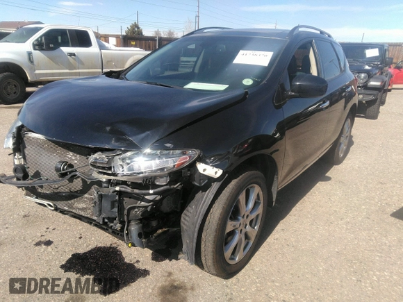 2012 Nissan Murano S with VIN JN8AZ1MW0CW223577, listed as a IAAI auction lot 41738370 with 152,515 mi miles and . Bid and sale history available at DreamBid. Image 2.