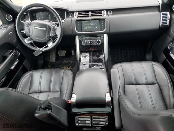 2016 Land Rover Range Rover HSE with VIN SALGS2VF1GA273706, listed as a Copart auction lot 48194985 with 89,643 mi miles and Salvage Title. Bid and sale history available at carsss.com. Image 8.