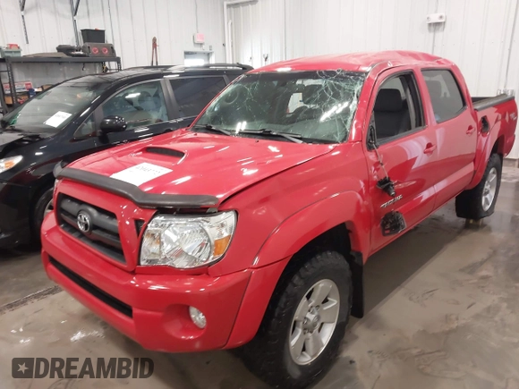 2007 Toyota Tacoma with VIN 5TELU42N37Z457266, listed as a IAAI auction lot 42043772 with 184,594 mi miles and . Bid and sale history available at DreamBid. Image 6.