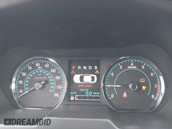 2013 Jaguar XF I4 RWD with VIN SAJWA0ES0DPS64027, listed as a IAAI auction lot 41569121 with 103,115 mi miles. Bid and sale history available at carsss.com. Image 7.