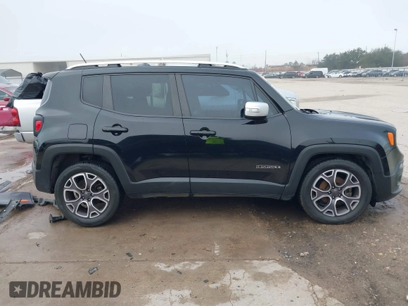 2016 Jeep Renegade Limited with VIN ZACCJADT9GPE06903, listed as a IAAI auction lot 41205563 with 115,171 mi miles and . Bid and sale history available at DreamBid. Image 14.