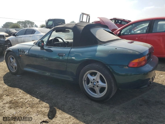 1996 BMW 3-Series Z3 with VIN 4USCH7323TLB67738, listed as a Copart auction lot 66196284 with NaN miles and Salvage Title. Bid and sale history available at carsss.com. Image 2.