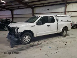 2020 Ford F-150 XL with VIN 1FTEX1CB8LFA05646, listed as a Copart auction lot 85350634 with 176,855 mi miles and Salvage Title. Bid and sale history available at DreamBid. Image 1.