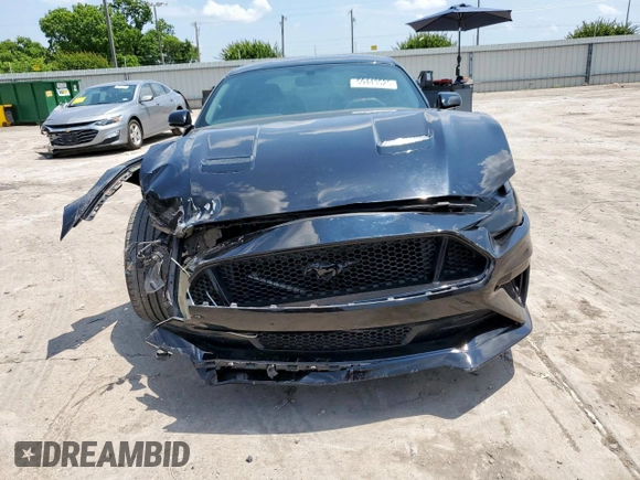 2018 Ford Mustang EcoBoost with VIN 1FA6P8TH1J5181481, listed as a Copart auction lot 59443525 with 67,617 mi miles and Salvage title. Bid and sale history available at DreamBid. Image 5.
