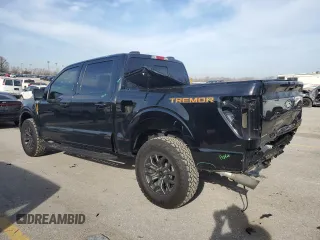 2024 Ford F-150 with VIN 1FTFW4L8XRFA68804, listed as a Copart auction lot 48222775 with 13,165 mi miles and Salvage title. Bid and sale history available at DreamBid. Image 2.