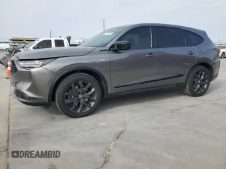2024 Acura MDX w/A-Spec Package with VIN 5J8YE1H02RL019726, listed as a Copart auction lot 41755585 with 4,798 mi miles and Salvage Title. Bid and sale history available at carsss.com. Image 1.