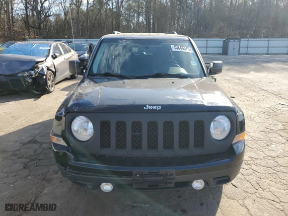 2014 Jeep Patriot Latitude with VIN 1C4NJRFB4ED725522, listed as a Copart auction lot 45846375 with NaN miles and Salvage Title. Bid and sale history available at carsss.com. Image 5.