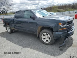 2018 Chevrolet Silverado 1500 LT with VIN 1GCUKREC4JF150646, listed as a Copart auction lot 52700405 with Not Provided miles and Salvage Title. Bid and sale history available at DreamBid. Image 4.