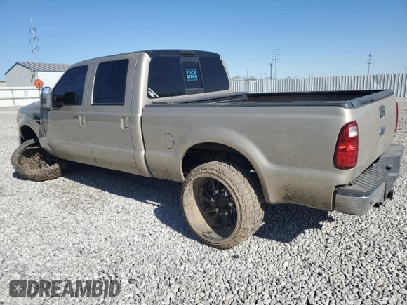 2010 Ford F-250 XL with VIN 1FTSW2BRXAEA35714, listed as a Copart auction lot 52206405 with Not provided miles and Salvage title. Bid and sale history available at DreamBid. Image 2.