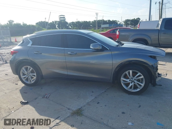 2017 Infiniti QX30 Sport with VIN SJKCH5CP9HA031424, listed as a IAAI auction lot 42792075 with 81,686 mi miles and . Bid and sale history available at DreamBid. Image 12.