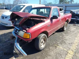 1997 Ford Ranger XLT with VIN 1FTCR10A5VTA45443, listed as a IAAI auction lot 41696416 with 323,855 mi miles. Bid and sale history available at carsss.com. Image 16.