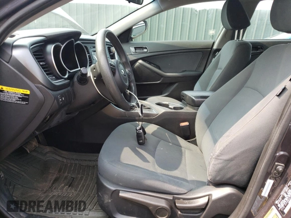 2015 Kia Optima LX with VIN 5XXGM4A70FG424291, listed as a Copart auction lot 60291265 with 273,391 mi miles and Clean title. Bid and sale history available at DreamBid. Image 7.