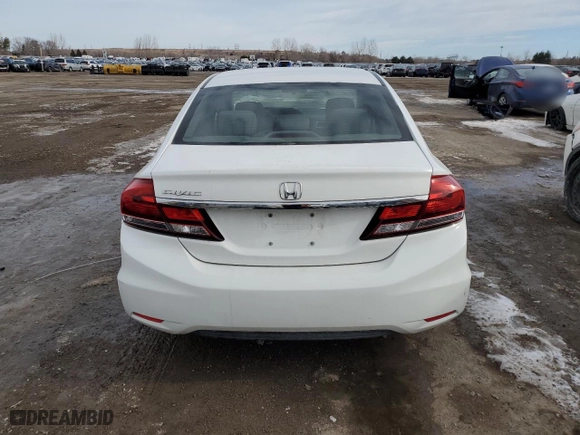 2014 Honda Civic Sedan LX with VIN 2HGFB2F48EH023640, listed as a Copart auction lot 88849735 with 161,007 mi miles and Clean Title. Bid and sale history available at carsss.com. Image 6.