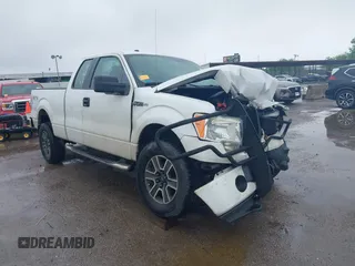 2009 Ford F-150 STX with VIN 1FTRX12W09FA43158, listed as a IAAI auction lot 42098129 with Not Provided miles and . Bid and sale history available at DreamBid. Image 1.