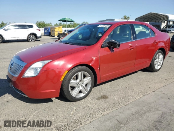 2010 Mercury Milan z VIN 3MEHM0HA3AR607241, wystawiony jako Copart lot #61225435 z przebiegiem 111 038 mil mil oraz Szkoda całkowita • Salvage title. Historia ofert i sprzedaży dostępna na DreamBid. Obrazek 1.