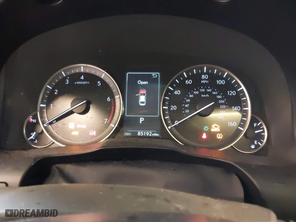 2016 Lexus ES 350 with VIN 58ABK1GG2GU025923, listed as a IAAI auction lot 41757363 with 85,192 mi miles. Bid and sale history available at carsss.com. Image 7.