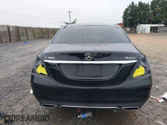 2018 Mercedes-Benz C 300 with VIN WDDWF4KB9JR397046, listed as a IAAI auction lot 41967797 with 95,463 mi miles and . Bid and sale history available at DreamBid. Image 17.