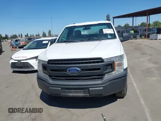 2018 Ford F-150 XL with VIN 1FTMF1CB1JKC01852, listed as a IAAI auction lot 42449112 with 99,105 mi miles and . Bid and sale history available at DreamBid. Image 12.