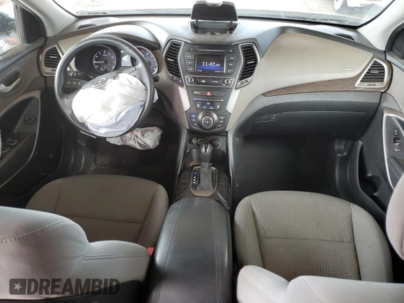 2018 Hyundai Santa Fe 2.4L with VIN 5XYZT3LB7JG527512, listed as a Copart auction lot 53291345 with 97,016 mi miles and Salvage title. Bid and sale history available at DreamBid. Image 8.