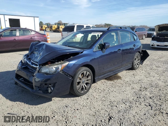 2016 Subaru Impreza Special Sports Premium with VIN JF1GPAS68GH290488, listed as a Copart auction lot 85433154 with 81,097 mi miles and Salvage title. Bid and sale history available at DreamBid. Image 1.
